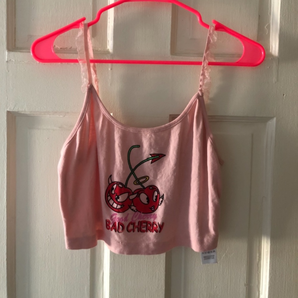 pink new girl order tank